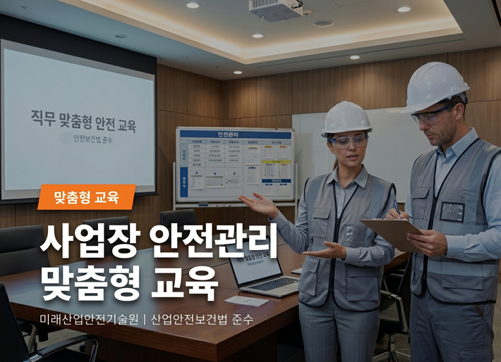 사업장 안전관리 맞춤형 교육
